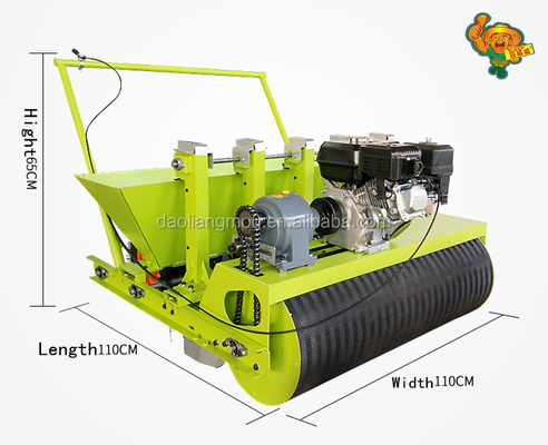 High efficiency garlic machinery with 7.5HP walking tractor garlic planter sale